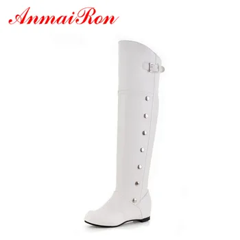 ANMAIRON Shoes Women's High Heels Boots Knee Boots Women Matte Soft Dough Feeding on Slim Boots Large Size 34-47 Free Shipping
ANMAIRON Shoes Women's High Heels Boots Knee Boots Women Matte Soft Dough Feeding on Slim Boots Large Size 34-47 Free Shipping
