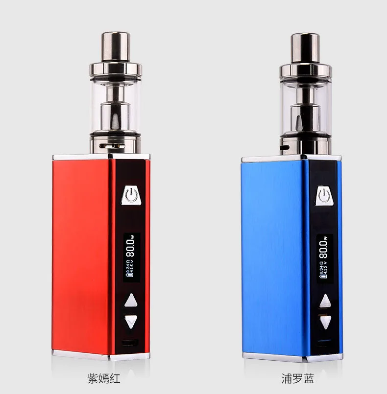 80W Electronic Cigarette Vape Mod Box MOD Built-In Battery Tank Atomizer e Cigarette vape kit Vaporizer Vape
80W Electronic Cigarette Vape Mod Box MOD Built-In Battery Tank Atomizer e Cigarette vape kit Vaporizer Vape