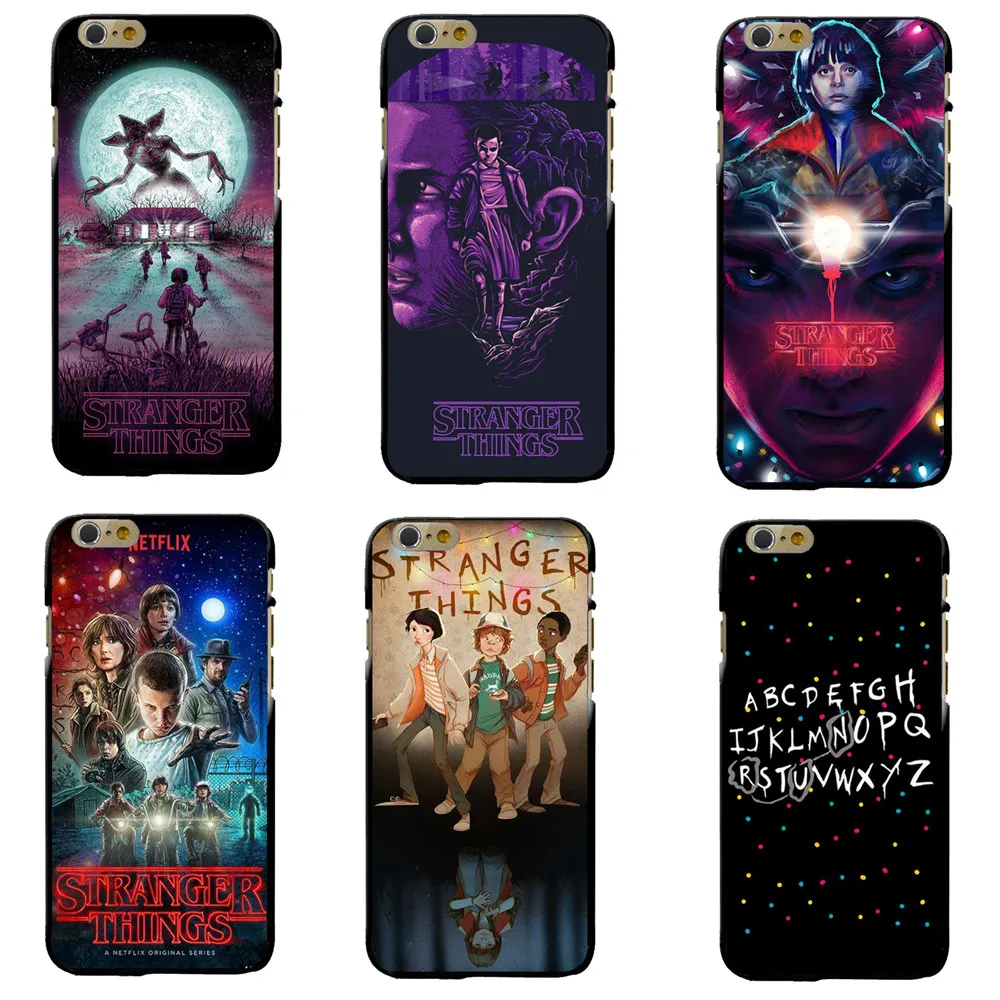 TV Stranger Things Pattern Case For iPhone 6 6S 7 8 Plus X 5 5S SE Black Soft Silicone Phone Cases Cover For Fundas iphone 7Plus
TV Stranger Things Pattern Case For iPhone 6 6S 7 8 Plus X 5 5S SE Black Soft Silicone Phone Cases Cover For Fundas iphone 7Plus