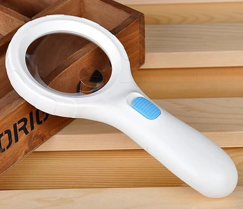 Wholesale 6 Pieces/Lot Illuminated Handheld Magnifying Glass with LED Lights for Reading
Wholesale 6 Pieces/Lot Illuminated Handheld Magnifying Glass with LED Lights for Reading