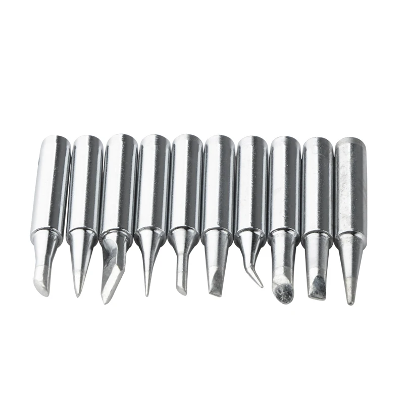 10pcs 900M-T Soldering iron tip 900M-T-I B K 2C 3C 4C 1.2D 1.6D 2.4D 3.2D or Hakko Saike aoyue lucky solder tips 936 937
10pcs 900M-T Soldering iron tip 900M-T-I B K 2C 3C 4C 1.2D 1.6D 2.4D 3.2D or Hakko Saike aoyue lucky solder tips 936 937