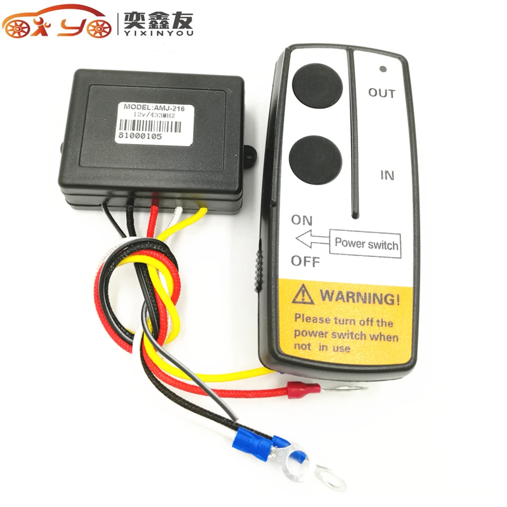 YIXINYOU Universal 12V 50FT Electric Winch Wireless Remote Control System Truck For Jeep ATV Winch Warn Ramsey With Receiver
YIXINYOU Universal 12V 50FT Electric Winch Wireless Remote Control System Truck For Jeep ATV Winch Warn Ramsey With Receiver