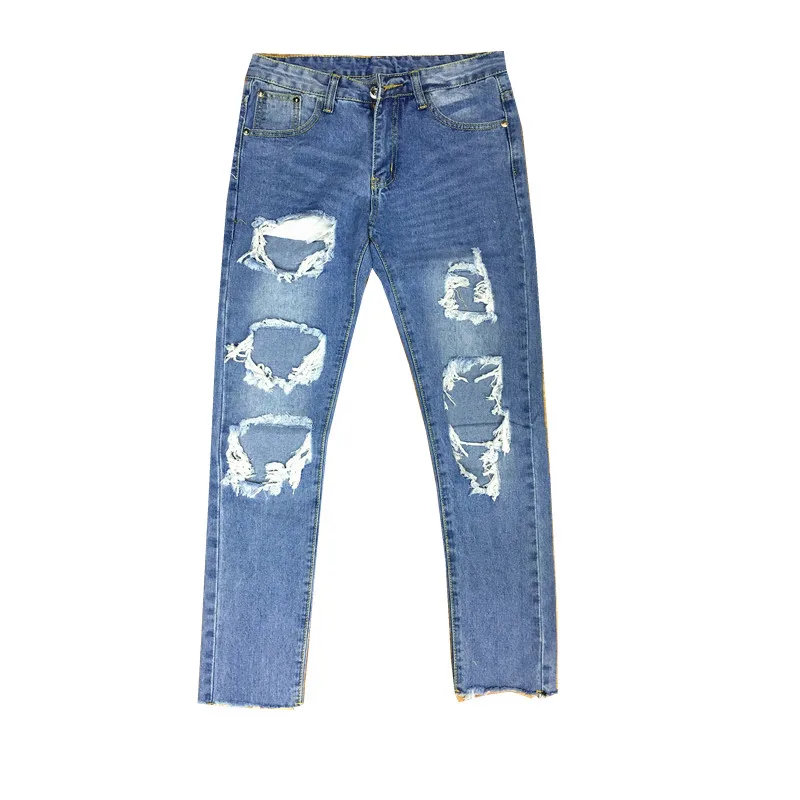New Hole Jeans Palace Hombre Men Jeans Baggy Denim Pants Men Trousers Cowboys Festa Junina Ripped Biker Jeans Streetwear Hip Hop
New Hole Jeans Palace Hombre Men Jeans Baggy Denim Pants Men Trousers Cowboys Festa Junina Ripped Biker Jeans Streetwear Hip Hop