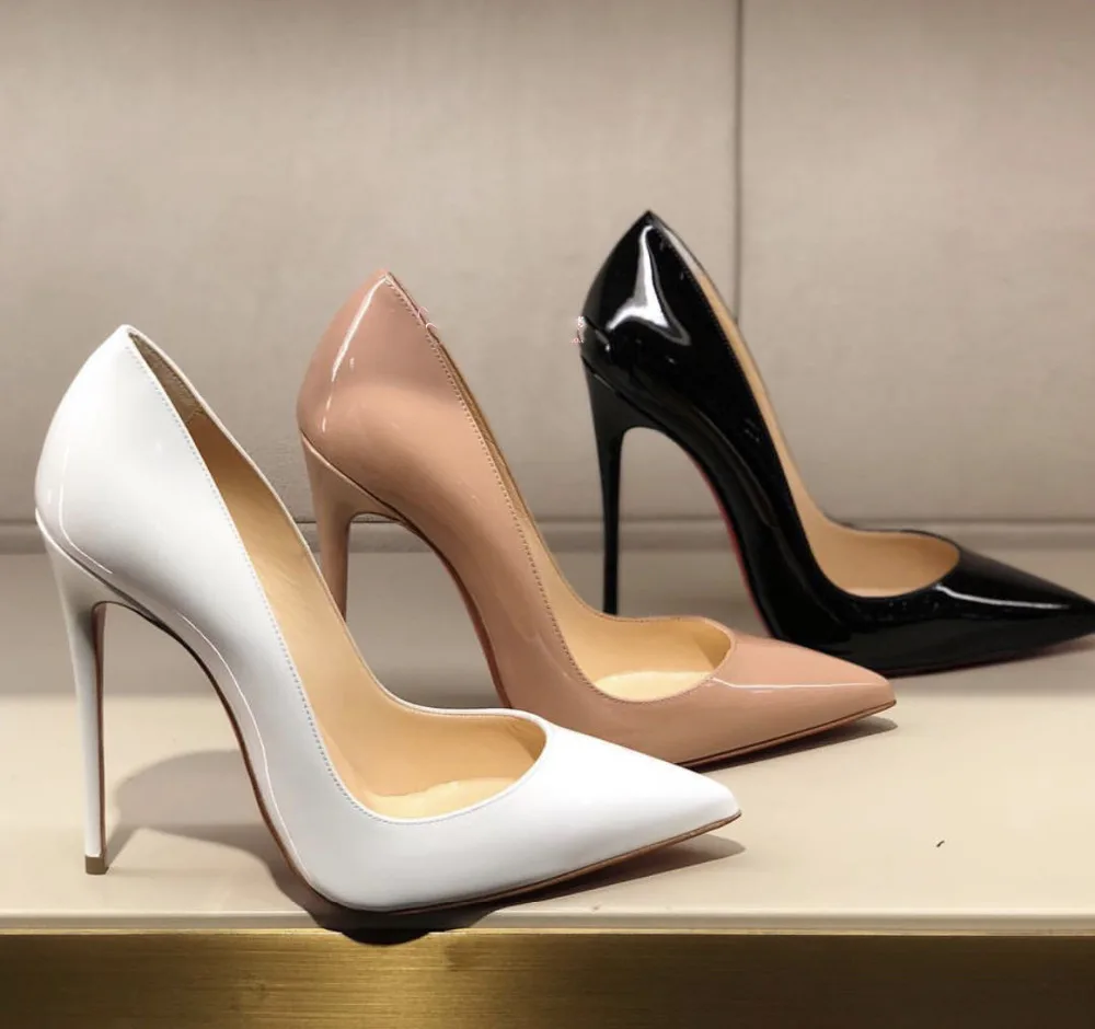Large Size Shoes Women So Nice Kate Heels 12cm/10cm Black Patent Leather Shoe Pigalle Fashion Wedding Shoes Bridal Women Pumps
Large Size Shoes Women So Nice Kate Heels 12cm/10cm Black Patent Leather Shoe Pigalle Fashion Wedding Shoes Bridal Women Pumps