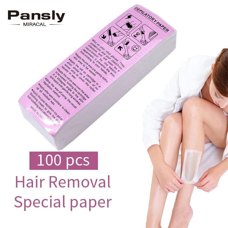Pansly 100pcs Hair Removal Cream Wax Strip Depilatory Hot Film Hard Pellet Bean Paper Roll
Pansly 100pcs Hair Removal Cream Wax Strip Depilatory Hot Film Hard Pellet Bean Paper Roll