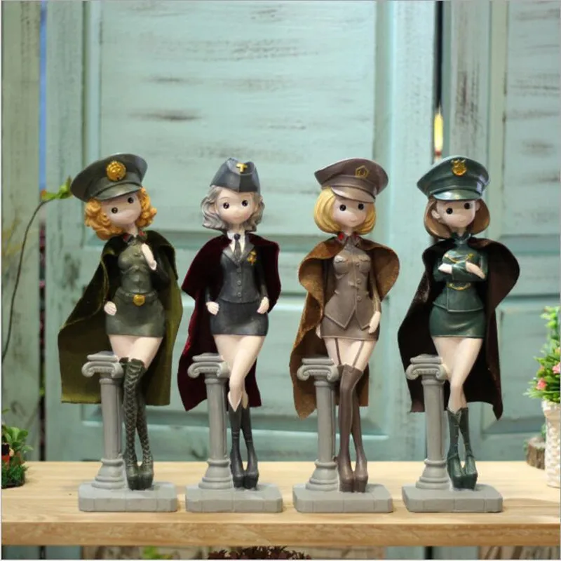 1PC Sexy Military Uniform Girl Figurines Dolls Decoration,Uniform Beauty Home Decor Resin Army Uniform Girls Crafts as Gift
1PC Sexy Military Uniform Girl Figurines Dolls Decoration,Uniform Beauty Home Decor Resin Army Uniform Girls Crafts as Gift