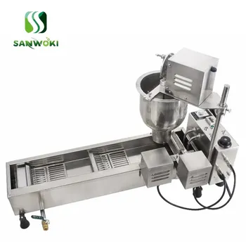 Commercial Electric Single row automatic donut machine with 3 moulds Donut Maker Circle Donut Fryer maker Donut Doughnut Machine
Commercial Electric Single row automatic donut machine with 3 moulds Donut Maker Circle Donut Fryer maker Donut Doughnut Machine