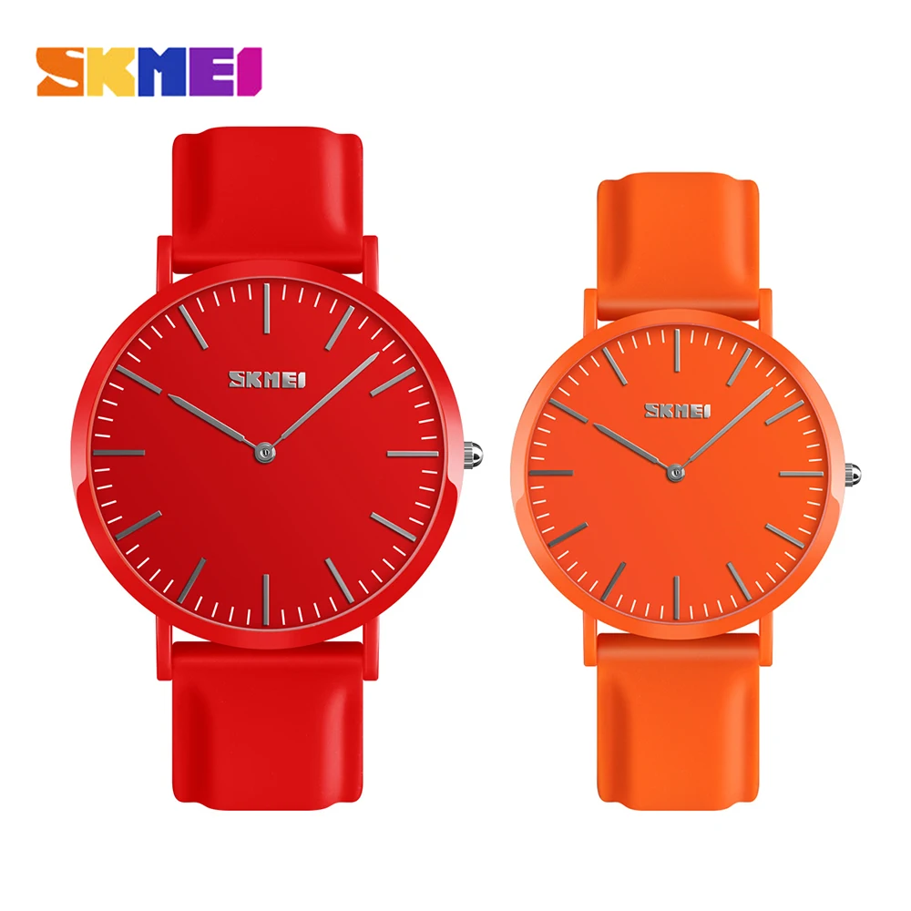 Skmei Quartz Couples Lovers Watch Ladies Mens Top Brand Luxury Watches Fashion Casual Leisure Silicone Waterproof Wristwatches
Skmei Quartz Couples Lovers Watch Ladies Mens Top Brand Luxury Watches Fashion Casual Leisure Silicone Waterproof Wristwatches
