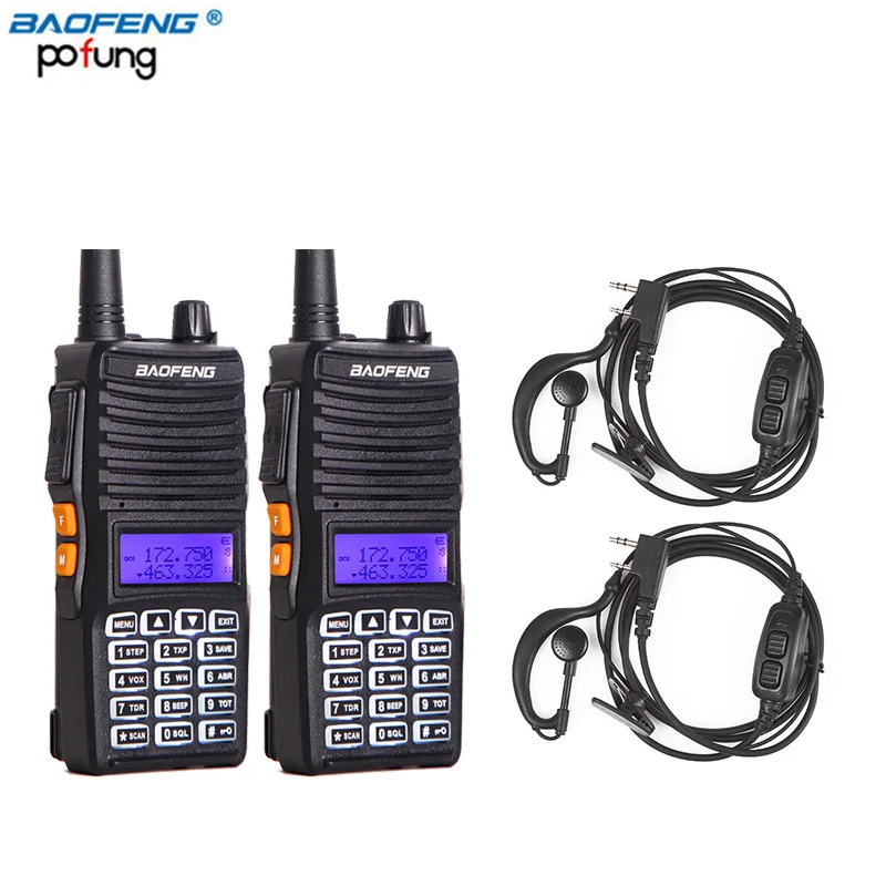 2PCS Baofeng UV-82(II) True 8W Two Way Radio Transceiver 8W/4W/1W (Upgraded Version of UV-82 with Tri-Power)+2 Headset
2PCS Baofeng UV-82(II) True 8W Two Way Radio Transceiver 8W/4W/1W (Upgraded Version of UV-82 with Tri-Power)+2 Headset