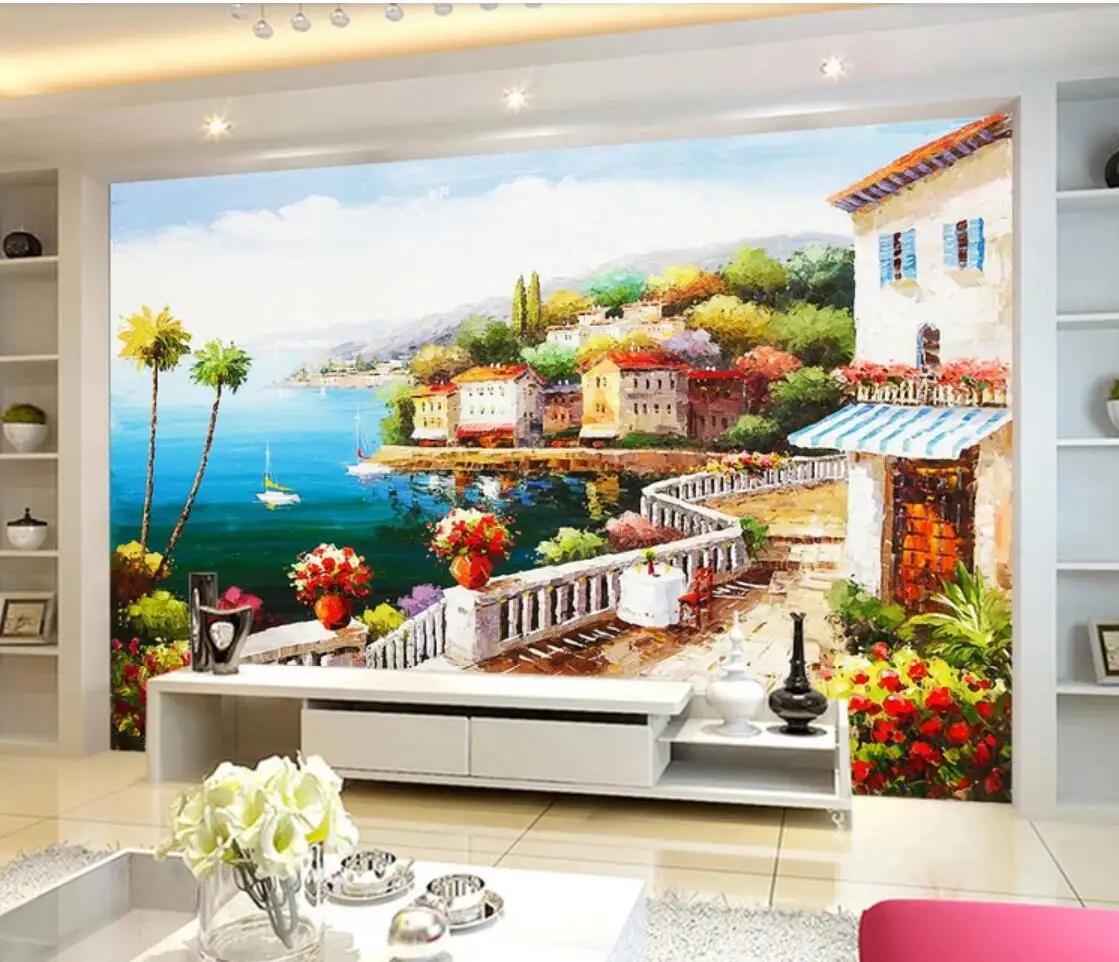 3D Custom Photo Modern Greece Aegean Sea Castle Landscape Mural Wallpaper Roll Wall Decor TV Background Living Room Canvas
3D Custom Photo Modern Greece Aegean Sea Castle Landscape Mural Wallpaper Roll Wall Decor TV Background Living Room Canvas