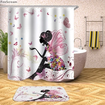 pink shower curtain Waterproof Bathroom African Woman Shower Curtain Polyester Fabric Bathroom Curtain
pink shower curtain Waterproof Bathroom African Woman Shower Curtain Polyester Fabric Bathroom Curtain