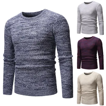 2019 Men's Sweater Coat Men‘s Long Sleeve Winter O-Neck Casual Elastic Top Blouse Knitted Sweater кофта женская свитер женский
2019 Men's Sweater Coat Men‘s Long Sleeve Winter O-Neck Casual Elastic Top Blouse Knitted Sweater кофта женская свитер женский