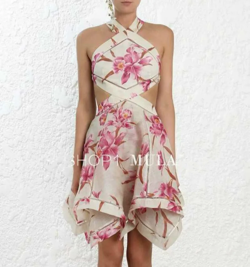 Runway Women Sexy Hollow Out Irregular Mini Dress 2019 Summer Vacation Beach Dresses Ladies Printed Floral Vestido High Waist
Runway Women Sexy Hollow Out Irregular Mini Dress 2019 Summer Vacation Beach Dresses Ladies Printed Floral Vestido High Waist