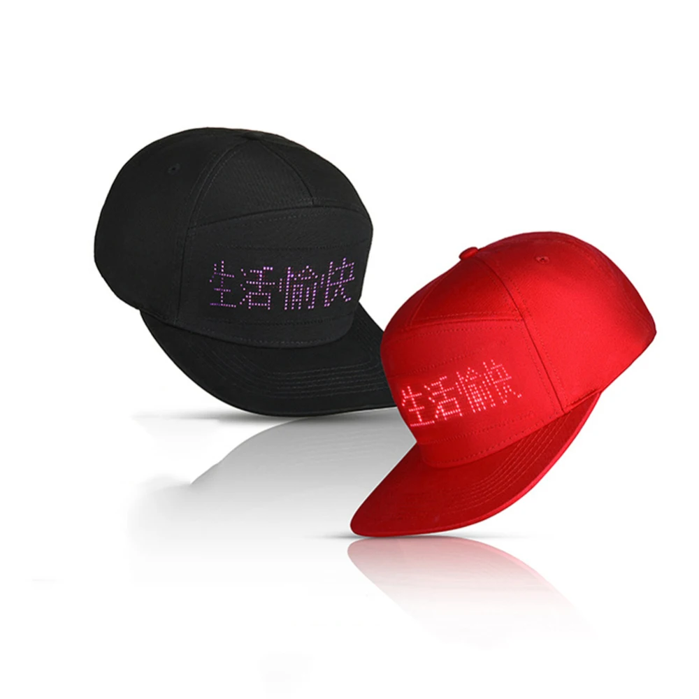 LED Bluetooth APP Hats for Men Baseball Trucker Halloween Birthday New Year's Christmas Party Support multiple languages
LED Bluetooth APP Hats for Men Baseball Trucker Halloween Birthday New Year's Christmas Party Support multiple languages