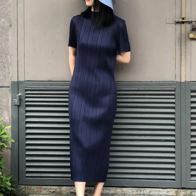 LANMREM 2019 Summer New Fashion Temperament Women Loose Plus Casual Half-neck Short Sleeve Pleated Solid Color Dress TC258
LANMREM 2019 Summer New Fashion Temperament Women Loose Plus Casual Half-neck Short Sleeve Pleated Solid Color Dress TC258