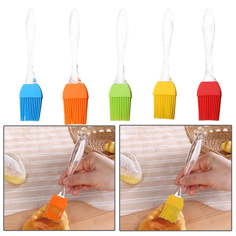 Hoomall Silicone Bread Oil Cream Brush Baking Liquid Oil Pen Cake Butter Bread Pastry Brush Safety Kitchen Supplies BBQ Tools
Hoomall Silicone Bread Oil Cream Brush Baking Liquid Oil Pen Cake Butter Bread Pastry Brush Safety Kitchen Supplies BBQ Tools