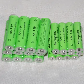12pcs alkaline 1.5v AAA rechargeable battery cell 2000mah and 12pcs AA 3000mah for led flashlight toys clock camera TOP quality
12pcs alkaline 1.5v AAA rechargeable battery cell 2000mah and 12pcs AA 3000mah for led flashlight toys clock camera TOP quality