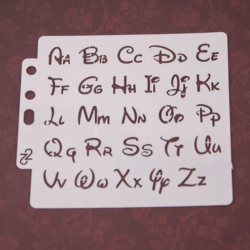 English Letter Layering Stencils Drawing Color Spray stencil DIY Scrapbook photo album Decorative Embossing DIY card craft
English Letter Layering Stencils Drawing Color Spray stencil DIY Scrapbook photo album Decorative Embossing DIY card craft