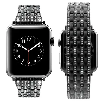 ASHEI For Apple Watch 4 Band 40mm 44mm Rhinestone Luxury Diamond Stainless Steel Bracelet For iWatch 42mm 38mm Series 3 2 1
ASHEI For Apple Watch 4 Band 40mm 44mm Rhinestone Luxury Diamond Stainless Steel Bracelet For iWatch 42mm 38mm Series 3 2 1