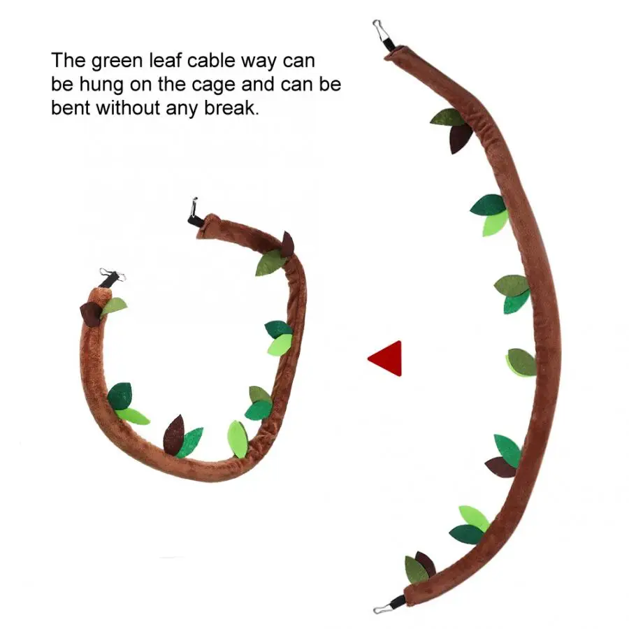 Toy For Toys For Parrots Small Animal Hamster Bird Rattan Leaf Tunnel Rope Way Swing Hammock Bed Pet Toy
Toy For Toys For Parrots Small Animal Hamster Bird Rattan Leaf Tunnel Rope Way Swing Hammock Bed Pet Toy