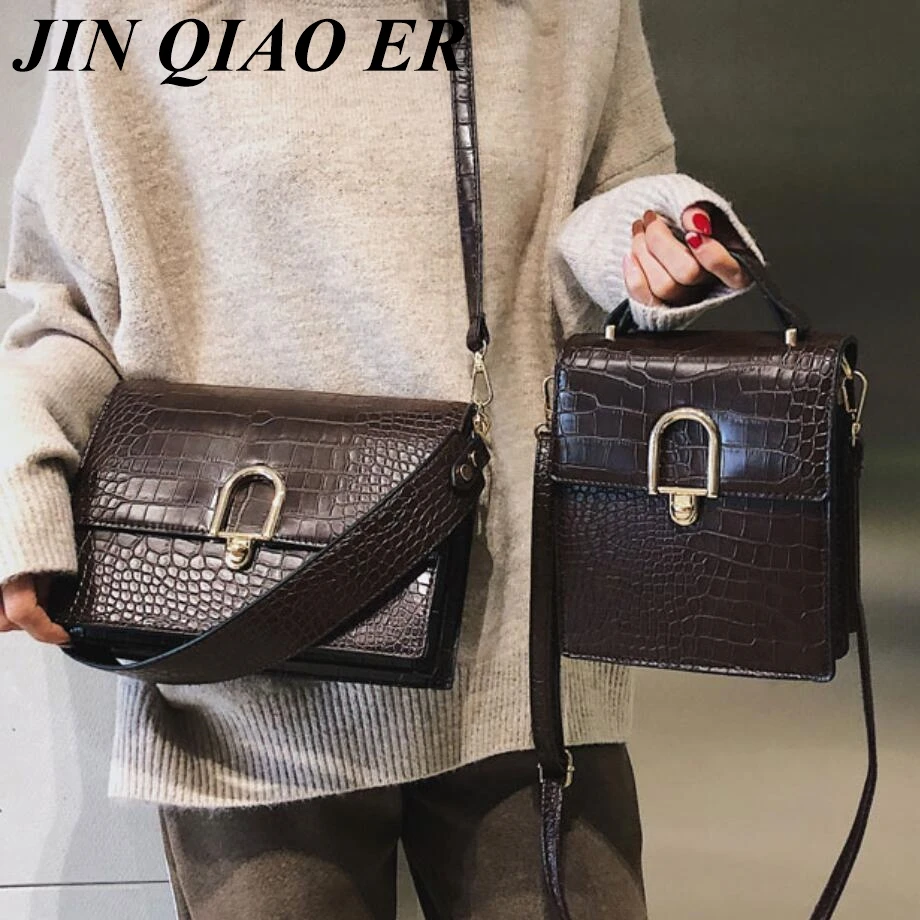 Fashion Female Tote bag 2019 New High quality PU Leather Women's Designer Handbag Crocodile pattern Shoulder Messenger Bag
Fashion Female Tote bag 2019 New High quality PU Leather Women's Designer Handbag Crocodile pattern Shoulder Messenger Bag