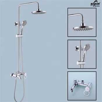 Bathroom Shower Set Brass Chrome Wall Mounted Shower Faucet Shower Head Water Saving Nozzle Aerator shower column
Bathroom Shower Set Brass Chrome Wall Mounted Shower Faucet Shower Head Water Saving Nozzle Aerator shower column
