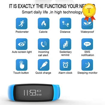 best gift to child girlfriend Alarm Calorie Counting Clock Smart Band Fitness Tracker Sleep Monitor Smart Wristband Bracelet
best gift to child girlfriend Alarm Calorie Counting Clock Smart Band Fitness Tracker Sleep Monitor Smart Wristband Bracelet