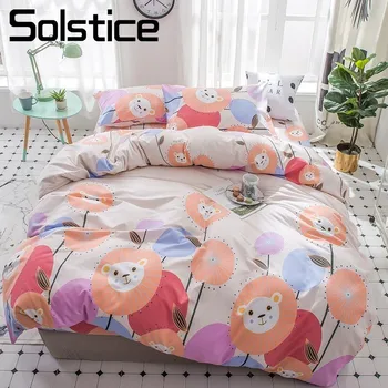 Solstice Home Textile Bedding Sets Kid Teen Adult Colorful Sunshine Lion Duvet Cover Flat Bed Sheets Pillowcase Boy Girls Linens
Solstice Home Textile Bedding Sets Kid Teen Adult Colorful Sunshine Lion Duvet Cover Flat Bed Sheets Pillowcase Boy Girls Linens