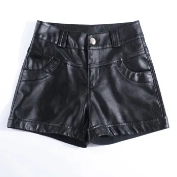 Autumn And Winter High Waist Pu Leather Shorts Boots Casual Short Femme2019 New Leather Women Fashion Shorts
Autumn And Winter High Waist Pu Leather Shorts Boots Casual Short Femme2019 New Leather Women Fashion Shorts