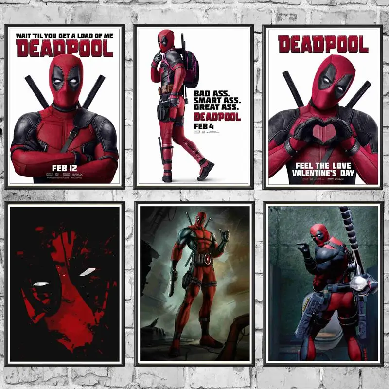 Marvel Movie Comic Posters Deadpool Good Quality Painting Coated Poster White Paper For Home Bar Wall Decor/Stickers
Marvel Movie Comic Posters Deadpool Good Quality Painting Coated Poster White Paper For Home Bar Wall Decor/Stickers