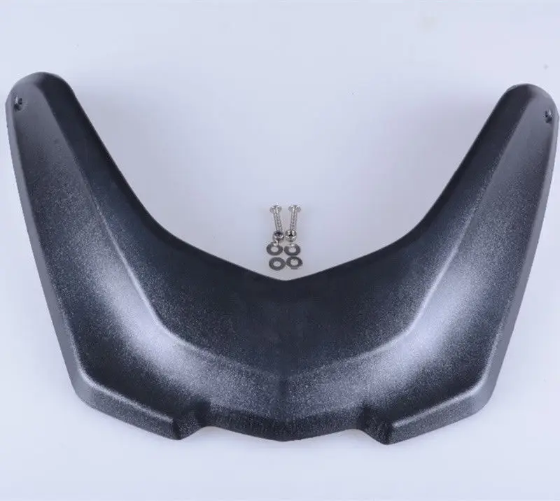 Black Front Hugger Wheel Cover Cowl Extension For BMW R1200GS LC Adventure 13-16 wheel cover cowl