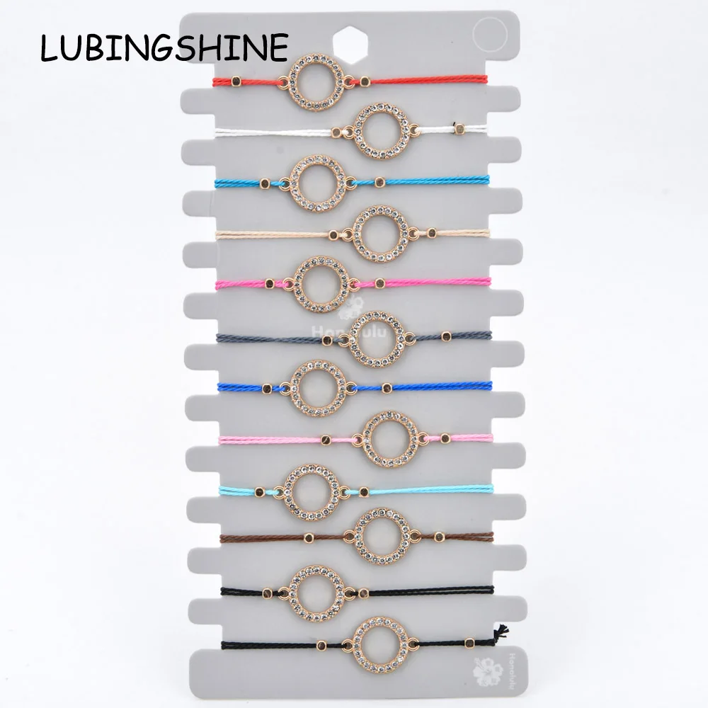 12pcs/Sets Braided Round Charms Bracelets&Bangles for Women Girl Adjustable Chain Rhinestones Anklet Wristband Boho Jewelry Gift
12pcs/Sets Braided Round Charms Bracelets&Bangles for Women Girl Adjustable Chain Rhinestones Anklet Wristband Boho Jewelry Gift