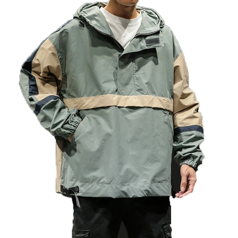 2019 Sping Jackets Men Patchwork Jacket Hip Hop Student Windbreaker Coat Men's Hood pullover male Streetwear Chaqueta Hombre 3xl
2019 Sping Jackets Men Patchwork Jacket Hip Hop Student Windbreaker Coat Men's Hood pullover male Streetwear Chaqueta Hombre 3xl