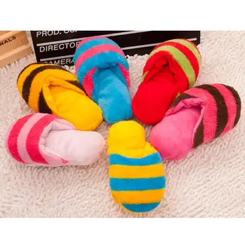 Pet Dog Puppy Chew Toy Squeaky Stuffed Plush Slipper Shaped Toys Make Sound Cute Soft Plush Toys Dogs Puppy Chewing Biting Toys
Pet Dog Puppy Chew Toy Squeaky Stuffed Plush Slipper Shaped Toys Make Sound Cute Soft Plush Toys Dogs Puppy Chewing Biting Toys