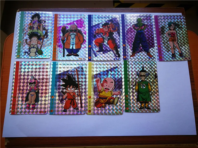 9pcs/hot Animation Dragon Ball Super Action Figures Golden Flash Cards card Collection Card Kid Gift Toy
9pcs/hot Animation Dragon Ball Super Action Figures Golden Flash Cards card Collection Card Kid Gift Toy