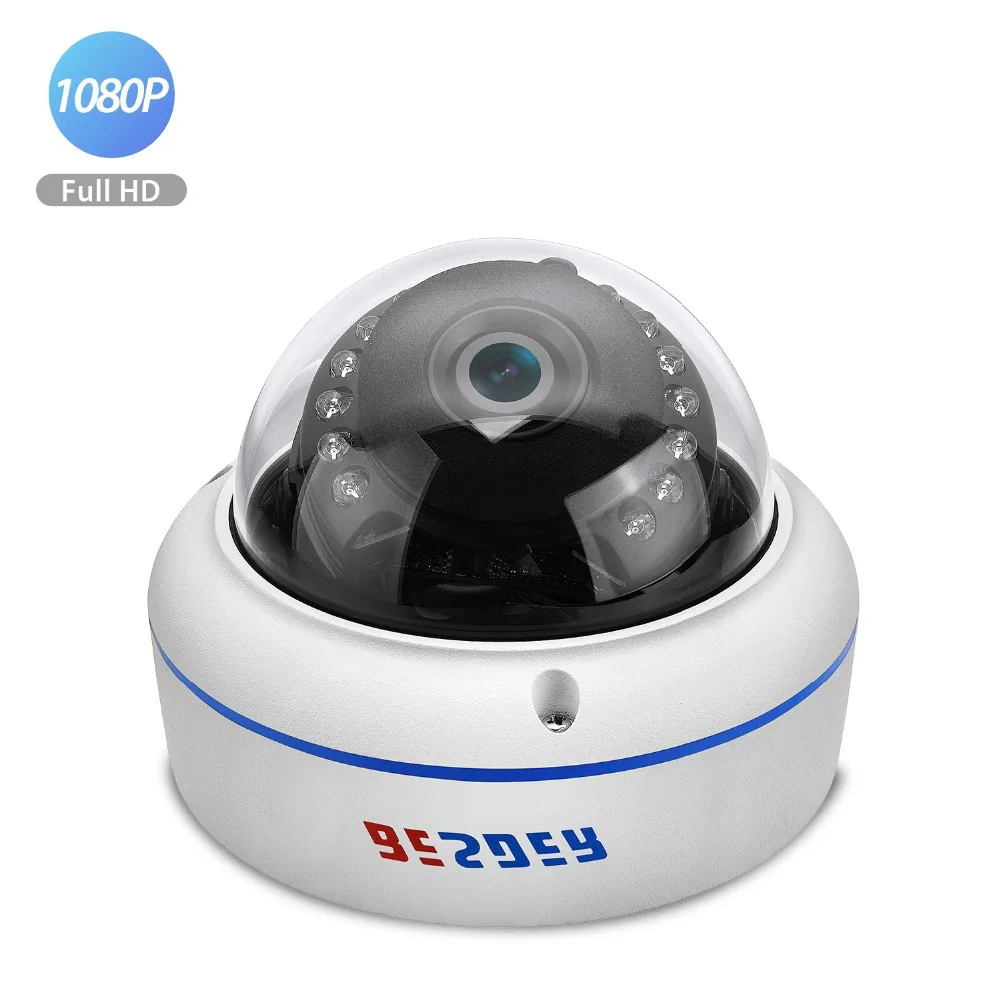 BESDER 2.8mm wide angle IP Camera 1080P 720P Vandal Proof Metal Case CCTV Home Security Camera Onvif P2P Motion Alarm RTSP XMEye
BESDER 2.8mm wide angle IP Camera 1080P 720P Vandal Proof Metal Case CCTV Home Security Camera Onvif P2P Motion Alarm RTSP XMEye