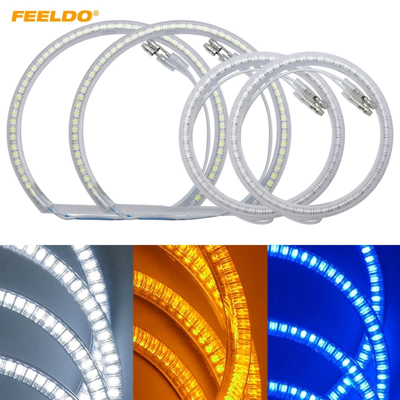 FEELDO 1Set Auto SMD Angel Eyes Light Halo Rings DRL For BMW E87 Headlight White Yellow Blue #AM4752
FEELDO 1Set Auto SMD Angel Eyes Light Halo Rings DRL For BMW E87 Headlight White Yellow Blue #AM4752