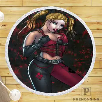 Custom DIY Customized Microfiber Fabric harley-quinn (1) Round Beach Blanket Towel Printed on Demand 150cm #19-01-28-4-162
Custom DIY Customized Microfiber Fabric harley-quinn (1) Round Beach Blanket Towel Printed on Demand 150cm #19-01-28-4-162