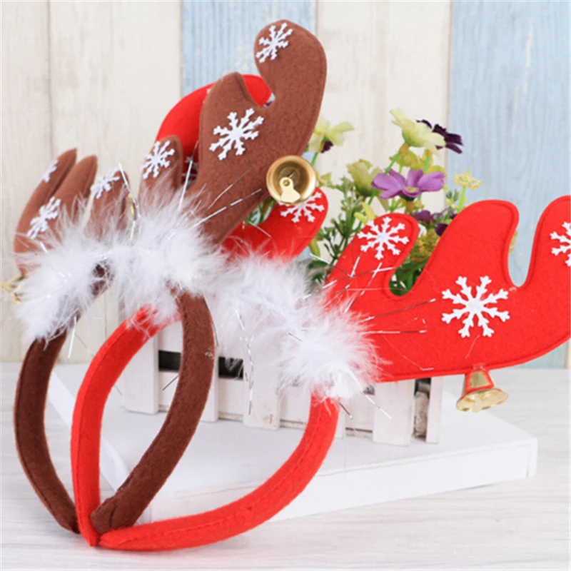 Christmas Deer Headwear Xmas Reindeer Antlers Horn Headband Fantasy Costume Party Hair Bands Hot Sale 2017 New Arrival Hairbands
Christmas Deer Headwear Xmas Reindeer Antlers Horn Headband Fantasy Costume Party Hair Bands Hot Sale 2017 New Arrival Hairbands
