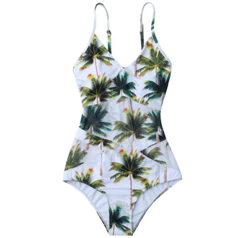 bikini 2019 Summer Swimwear Women coconut palm print one piece swimsuit Women Monokini Beachwear Push Up Bathing Bikini
bikini 2019 Summer Swimwear Women coconut palm print one piece swimsuit Women Monokini Beachwear Push Up Bathing Bikini