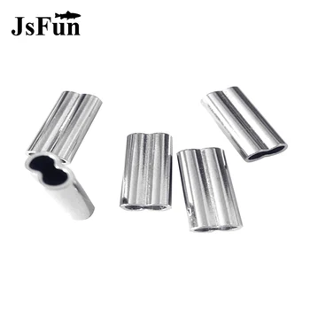 100Pcs Double Oval Copper Tube Fishing Line Connector Stainless Steel Fishing Wire Tube Fishing Line Crimping Sleeves Tube PJ119 
100Pcs Double Oval Copper Tube Fishing Line Connector Stainless Steel Fishing Wire Tube Fishing Line Crimping Sleeves Tube PJ119