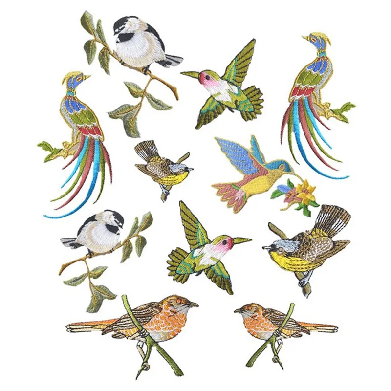 DoreenBeads Bird Animal Patches Embroidered Iron-On Applications Patches Applique Fabric Sewing DIY Clothing Accessories 1PC
DoreenBeads Bird Animal Patches Embroidered Iron-On Applications Patches Applique Fabric Sewing DIY Clothing Accessories 1PC