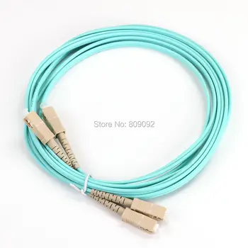 High quality 3M SC-SC DUPLEX Multimode 10 GIGABIT 50/125 MULTIMODE FIBER OPTIC CABLE OM3 PATCH CORD Jumper Cable 
High quality 3M SC-SC DUPLEX Multimode 10 GIGABIT 50/125 MULTIMODE FIBER OPTIC CABLE OM3 PATCH CORD Jumper Cable