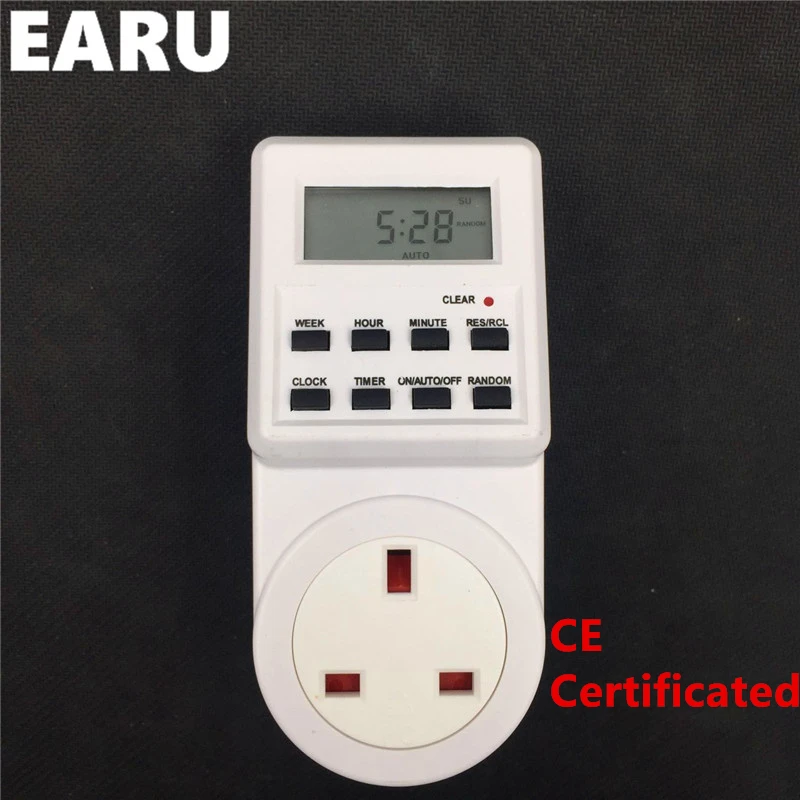 Free Shipping 1pc Time Switch Relay Timer Eletronic Microcomputer Programmable with UK EU US Socket Plug
Free Shipping 1pc Time Switch Relay Timer Eletronic Microcomputer Programmable with UK EU US Socket Plug