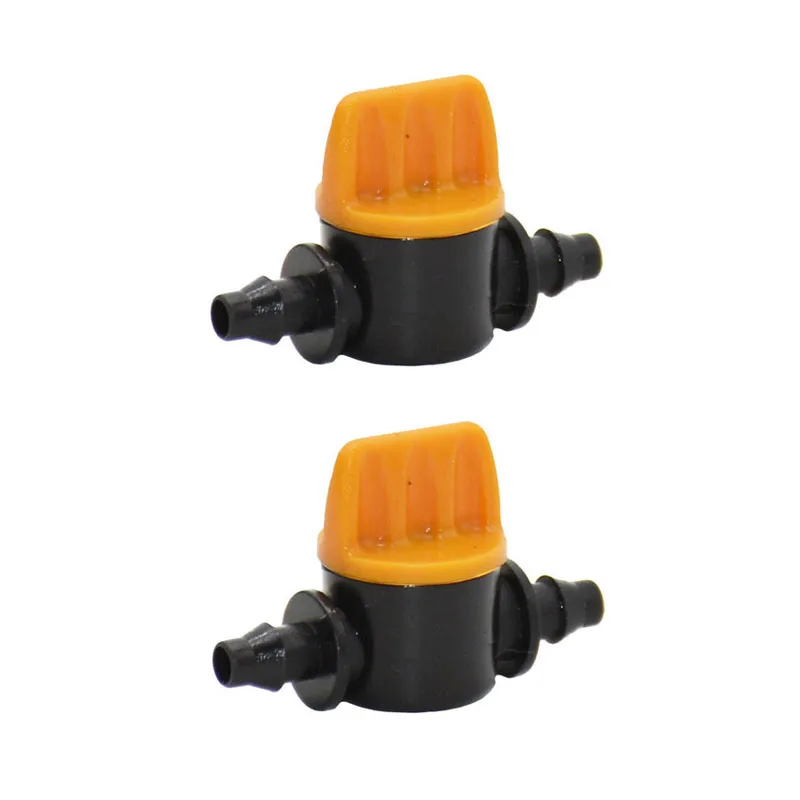 Garden hose 1/4 miniature valve 4/7mm barb control valve irrigation water Garden tap 4/7 hose waterstop connector 100pcs
Garden hose 1/4 miniature valve 4/7mm barb control valve irrigation water Garden tap 4/7 hose waterstop connector 100pcs