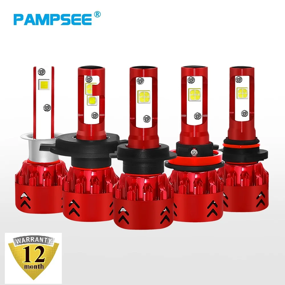 PAMPSEE 2Pcs mini7 12V 6000K H1 H11 9005 HB3 9006 HB4 9003 H4 LED H7 80W 9600LM Lights Bulbs Bright Fog Lights Car Headlights
PAMPSEE 2Pcs mini7 12V 6000K H1 H11 9005 HB3 9006 HB4 9003 H4 LED H7 80W 9600LM Lights Bulbs Bright Fog Lights Car Headlights