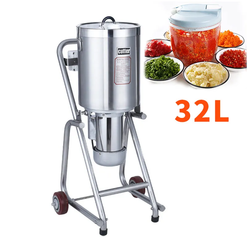 110V/220V 1500W 32L Stainless Steel Food High Speed Chopper Chili Meat Vegetable Fruit Meat Grinder
110V/220V 1500W 32L Stainless Steel Food High Speed Chopper Chili Meat Vegetable Fruit Meat Grinder