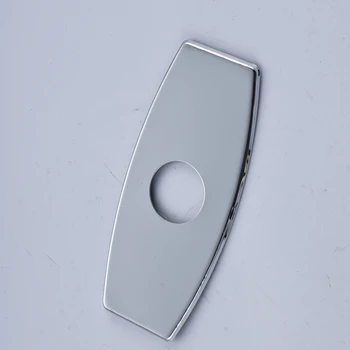 Chrome Finish Cover Plate Kitchen & Basin Faucet Decoration Cap 6" Hole Cover Plate
Chrome Finish Cover Plate Kitchen & Basin Faucet Decoration Cap 6" Hole Cover Plate