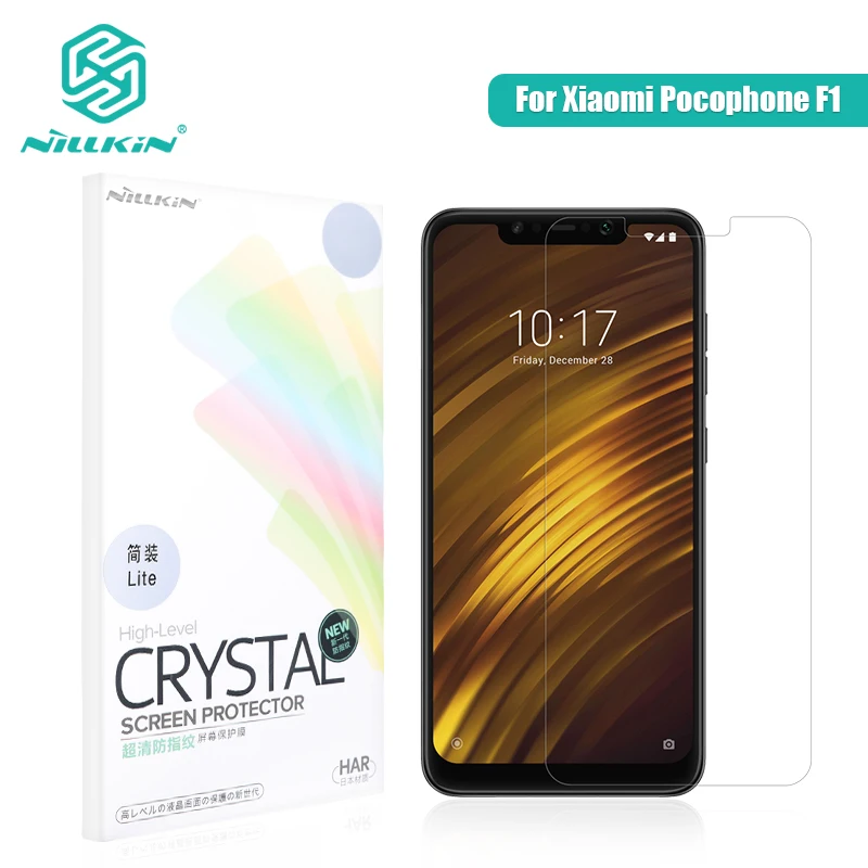 NILLKIN pocophone f1 screen protector HD Super Clear screen protector Matte Anti Glare For Xiaomi Pocophone F1 Screen safeguare
NILLKIN pocophone f1 screen protector HD Super Clear screen protector Matte Anti Glare For Xiaomi Pocophone F1 Screen safeguare
