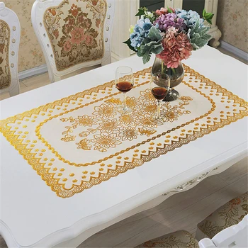 PVC Tablecloth Waterproof Europe Jacquard Rectangle Table Cover Table Cloths For Events Decor Embroidered Tablecloths Sale 
PVC Tablecloth Waterproof Europe Jacquard Rectangle Table Cover Table Cloths For Events Decor Embroidered Tablecloths Sale